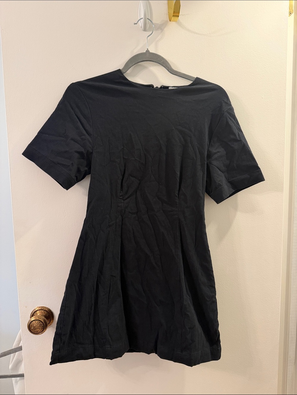 Abercrombie Black Short Sleeve Women's Dress